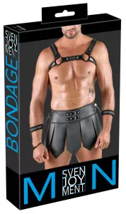 Svenjoyment Bondage Men's Skirt + Chest Harness2XL