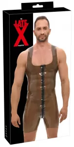 Late X Men's Latex Body Smoky S