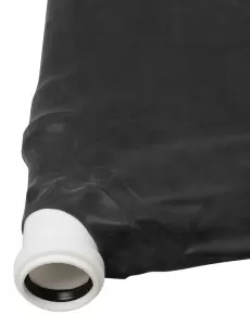 Late X Latex Vacuum Bed Black