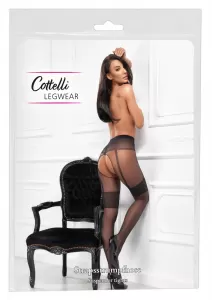 Cottelli LEGWEAR Crotchless Tights 2