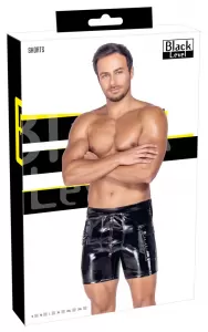 Black Level Men's Vinyl Shorts 2XL
