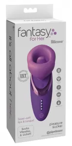 Fantasy For Her FFH Pleasure Sucker Purple