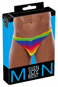 Svenjoyment Men's Thong Rainbow 2XL