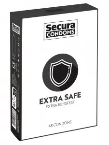 Secura Condoms Secura Extra Safe 48pcs Box