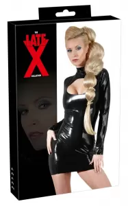 Late X Latex Dress hole L