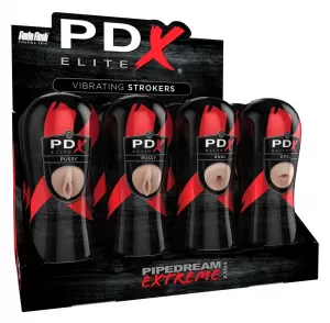 Pipedream Extreme Elite PEE Vibrating Stroker Display