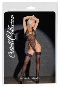 Cottelli LEGWEAR Hold-up Stockings Dots 5