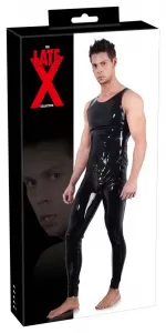 Late X Men's Latex Jumpsuit XL