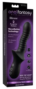 Anal Fantasy Elite AFE Pleasure Wave Black