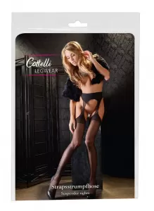 Cottelli LEGWEAR Sex Tights black L/XL