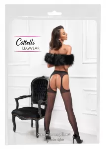 Cottelli LEGWEAR Suspender Stockings black 5