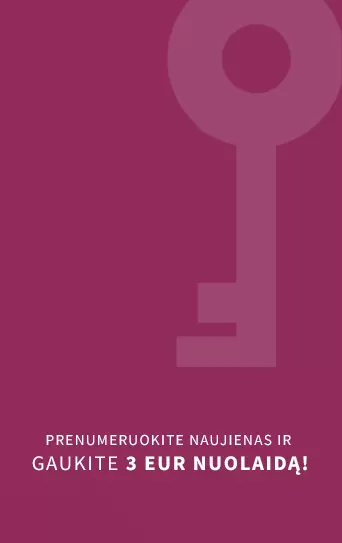 Prenumeruokite naujienas ir gaukite nuolaidą