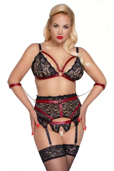 Bra Set Bondage 4XL Plius dydžio seksuali apranga &ndash; nuotrauka 2