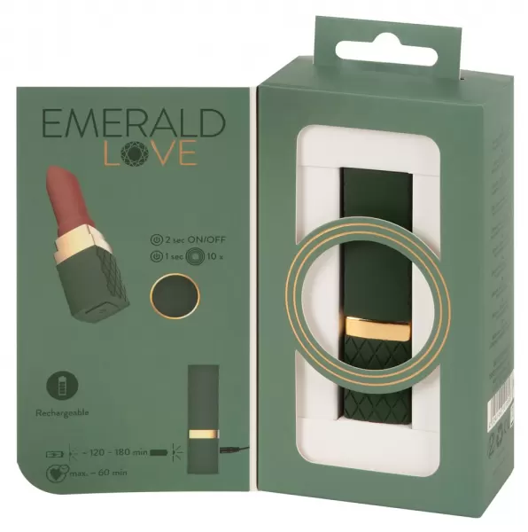 Gr&uuml;ne Serie Luxurious Lipstick Vibrator Mini vibratorius &ndash; nuotrauka 11