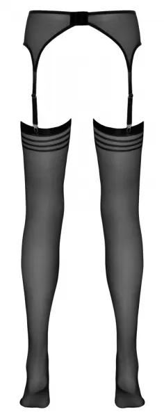 NO:XQSE Suspender Belt Black S/M Seksuali liemenėlė &ndash; nuotrauka 6