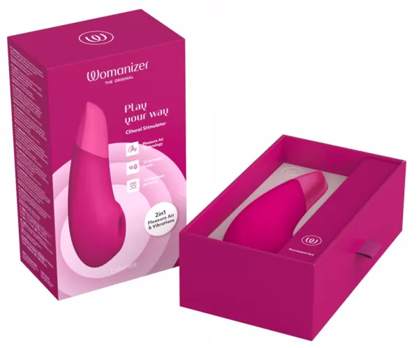 Womanizer Enhance Vibrant Pink vibratorius ki&scaron;kutis &ndash; nuotrauka 16