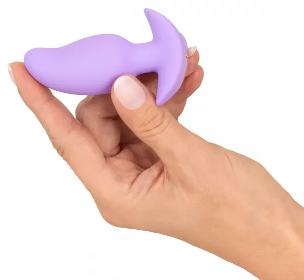 Cuties Vibrating Plug Purple Analinis kai&scaron;tis &ndash; nuotrauka 7