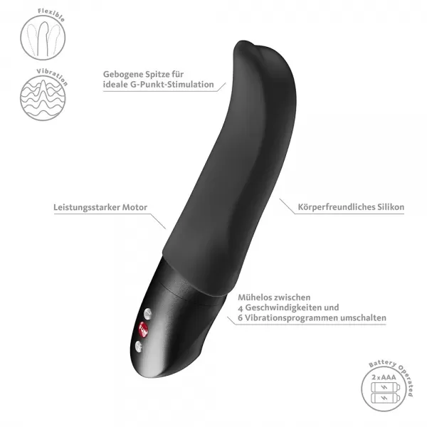 Fun Factory Diva Dolphin Black vibratorius ki&scaron;kutis &ndash; nuotrauka 7