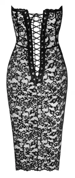 Noir Dress Lace L Seksuali suknelė &ndash; nuotrauka 7