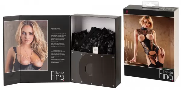Abierta Fina Lace Basque M Seksuali liemenėlė &ndash; nuotrauka 18