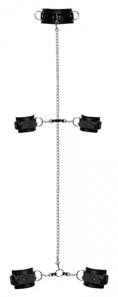 Zado Padded Leather Restraint Set pančiai, virvė, antrankiai &ndash; nuotrauka 13