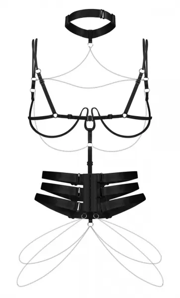 Obsessive obsp Harness S-L Seksuali liemenėlė &ndash; nuotrauka 8