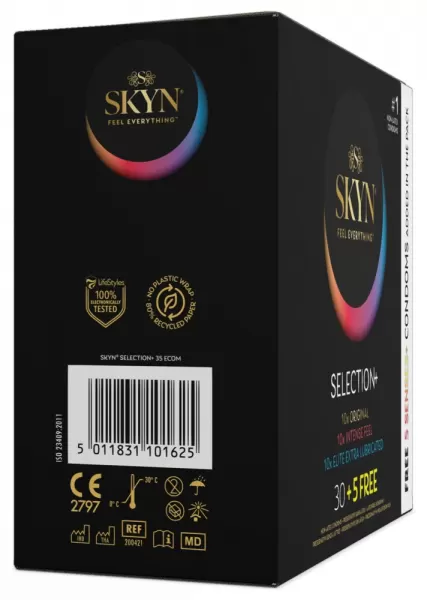 Skyn Selection+ 30+5 free Prezervatyvai &ndash; nuotrauka 2
