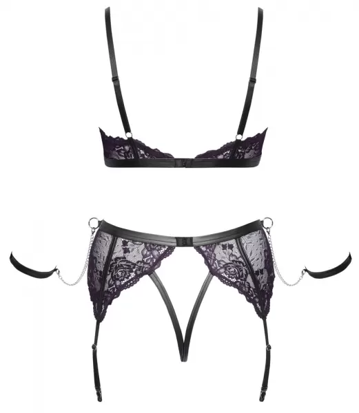 Cottelli bondage Bra Set Bondage 2XL Seksuali liemenėlė &ndash; nuotrauka 8