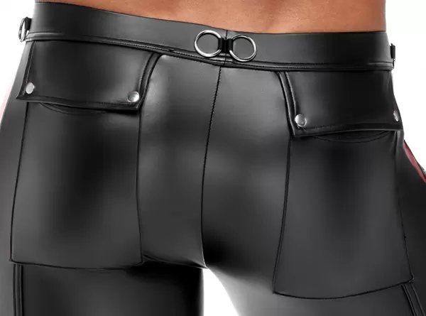 Nek Men's Pants Black/Red xl seksualios vyri&scaron;kos trumpikės &ndash; nuotrauka 7
