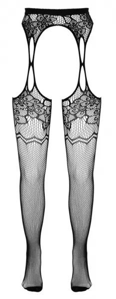 Cottelli legwear Suspender Tights S-L Prisegamos kojinės &ndash; nuotrauka 5