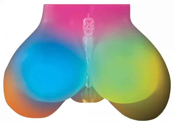 Pdx Elite pdxe Go-Go Booty Mega Masturba Vibruojantis masturbatorius &ndash; nuotrauka 4