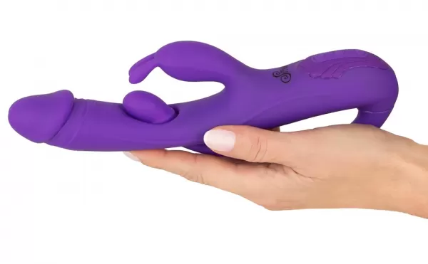 Sweet Smile Smile Rabbit Vibe w G-Spot/Ana vibratorius ki&scaron;kutis &ndash; nuotrauka 8