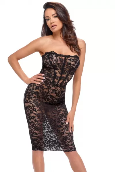 Noir Dress Lace S Seksuali suknelė &ndash; nuotrauka 3