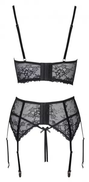 Cottelli lingerie Shelf Bra Set Chain 85B/L Seksuali liemenėlė &ndash; nuotrauka 8