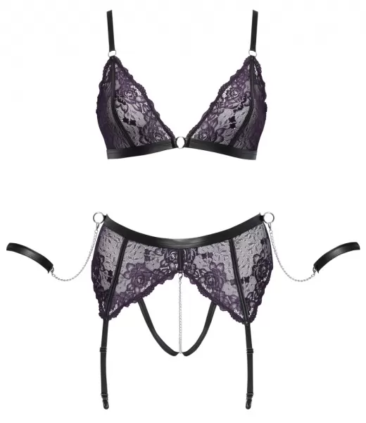 Cottelli bondage Bra Set Bondage 2XL Seksuali liemenėlė &ndash; nuotrauka 7