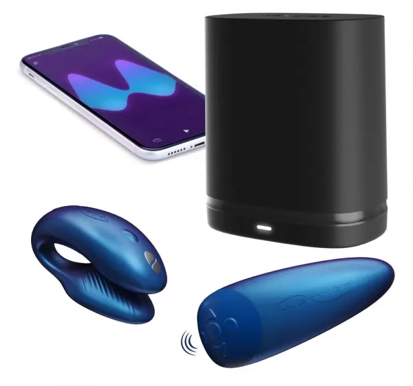Chorus by We-Vibe Cosmic Blue vibratorius poroms &ndash; nuotrauka 9