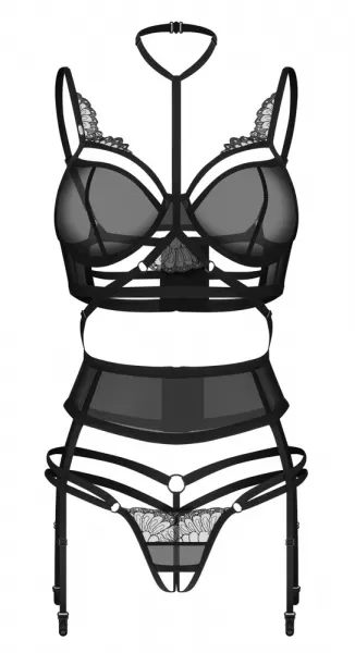 Obsessive obsp Bra Set 2XL/3XL Seksuali liemenėlė &ndash; nuotrauka 2