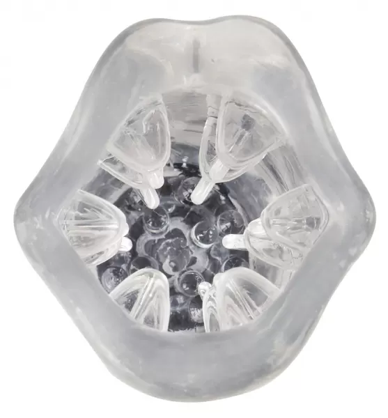 Stroker Rotating Mast. Clear Vibruojantis masturbatorius &ndash; nuotrauka 7