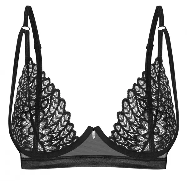 Obsessive obs Bra black M/L Seksuali liemenėlė &ndash; nuotrauka 3