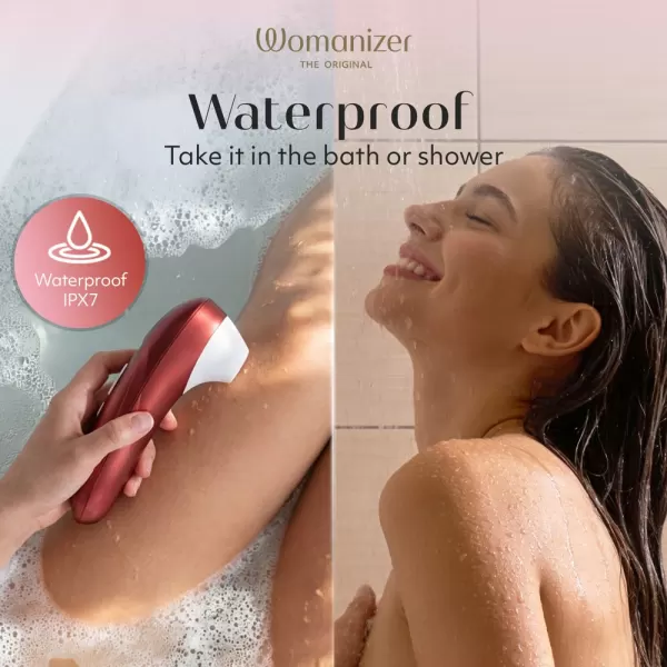 Womanizer Pro Red Vibratorius &ndash; nuotrauka 12