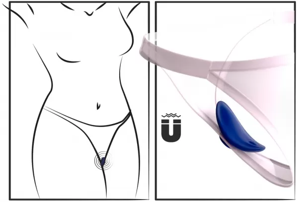 Sweet Smile Smile rc Panty Vibrator Slim vibratorius ki&scaron;kutis &ndash; nuotrauka 12