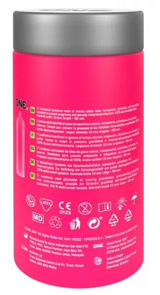 One Flavor Waves x 12 Prezervatyvai &ndash; nuotrauka 9