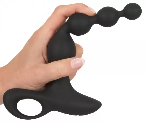 Black Velvets bv Vibrating Anal Beads Vibruojantis analinis dildo &ndash; nuotrauka 10