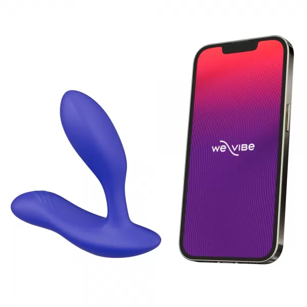 We-Vibe Vector+ Royal Blue Vibruojantis analinis dildo &ndash; nuotrauka 12