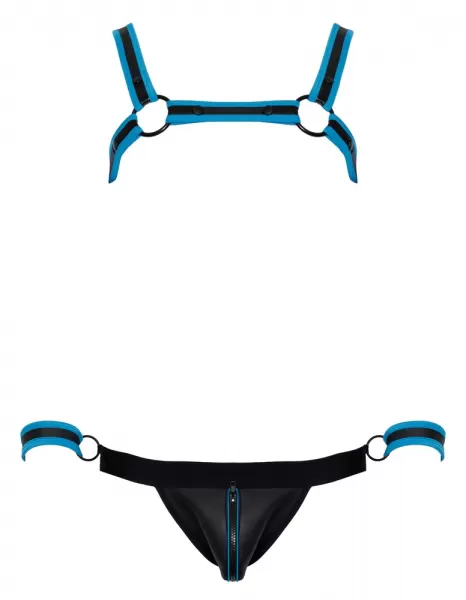Svenjoyment Bondage Men's Jock set black/blue 2XL Seksualus aksesuaras vyrams &ndash; nuotrauka 6