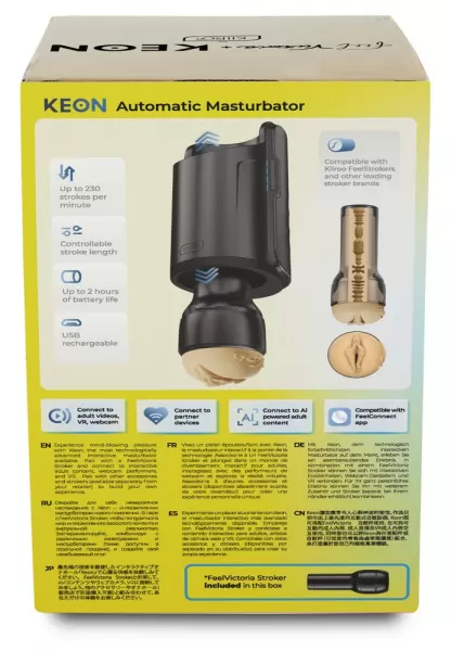 Kiiroo Keon WiFiCombo w Feel Victoria Sekso žaislo priedas &ndash; nuotrauka 14