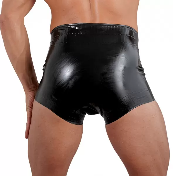 Late X Latex Diaper Briefs black S vyri&scaron;ka lateksinė apranga &ndash; nuotrauka 4