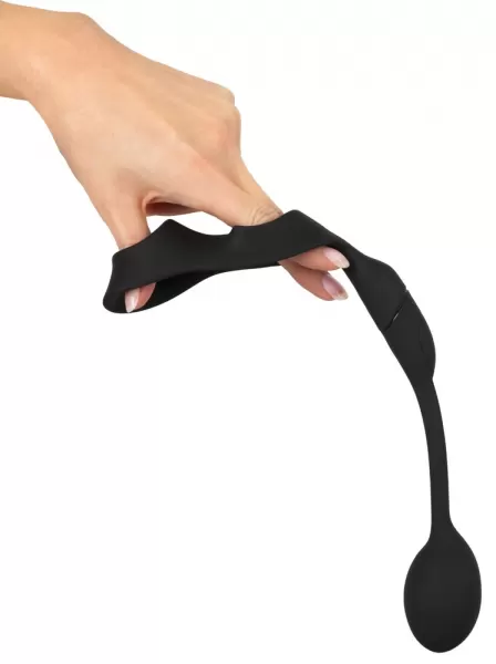 Rebel Cock ring with rc butt p Pakraunamas vibruojantis penio žiedas &ndash; nuotrauka 5