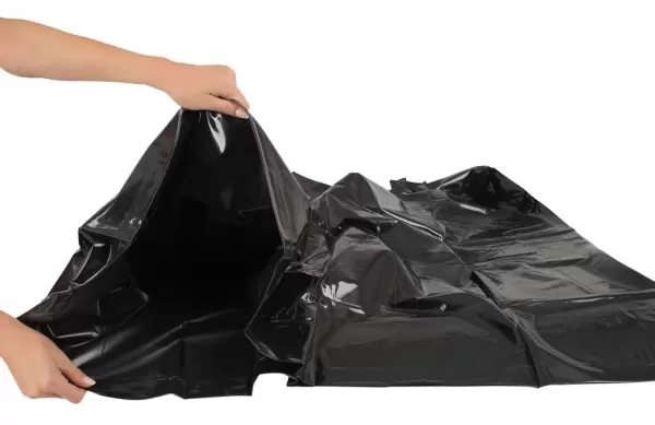 Fetish Collection Vinyl Duvet Cover black pagalvės užvalkalas ir paklodė masažui &ndash; nuotrauka 3