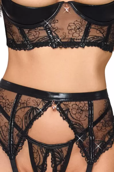 Cottelli lingerie Shelf Bra Set 90B/XL Seksuali liemenėlė &ndash; nuotrauka 4